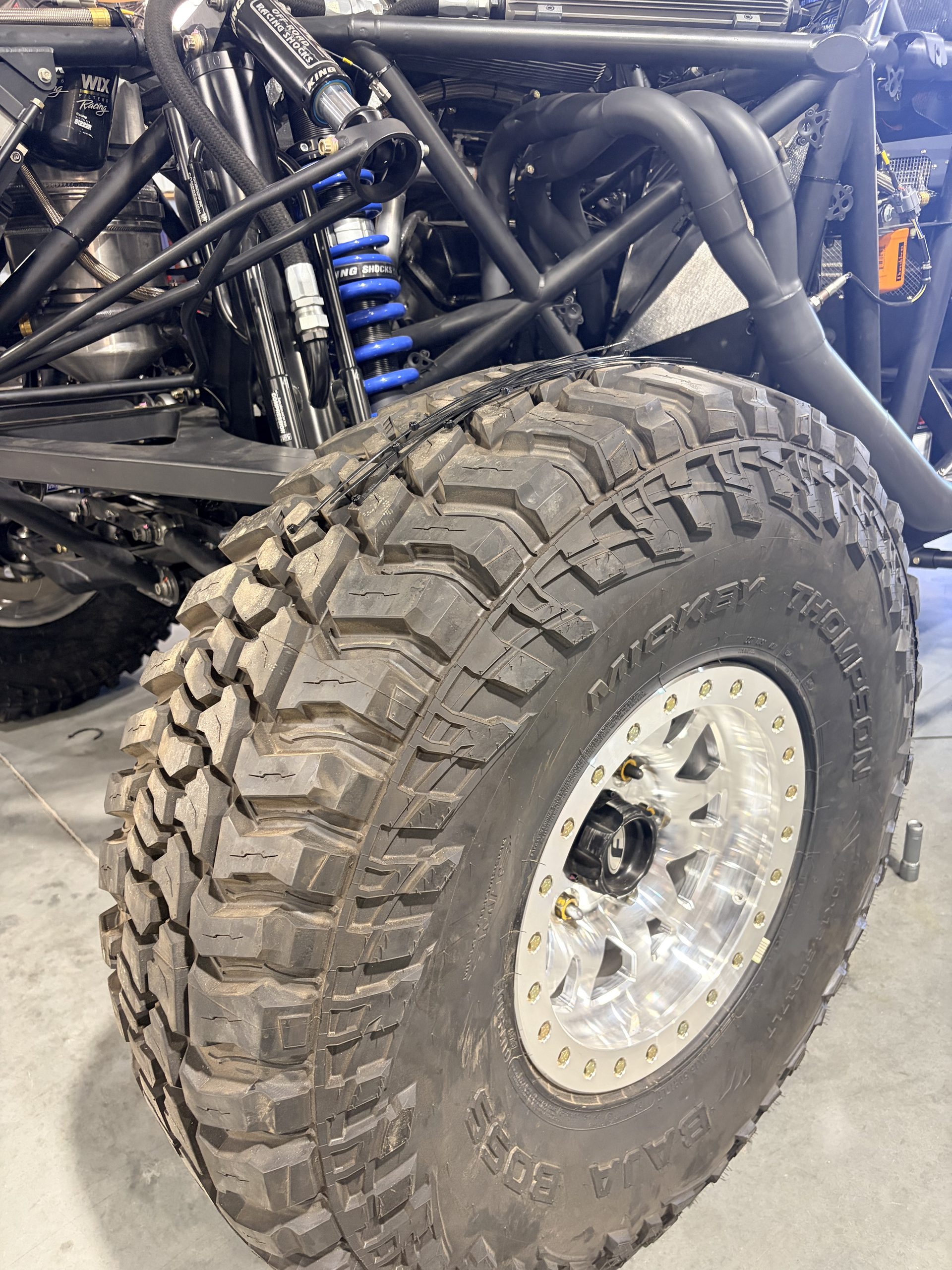 Trophy truck build angle
