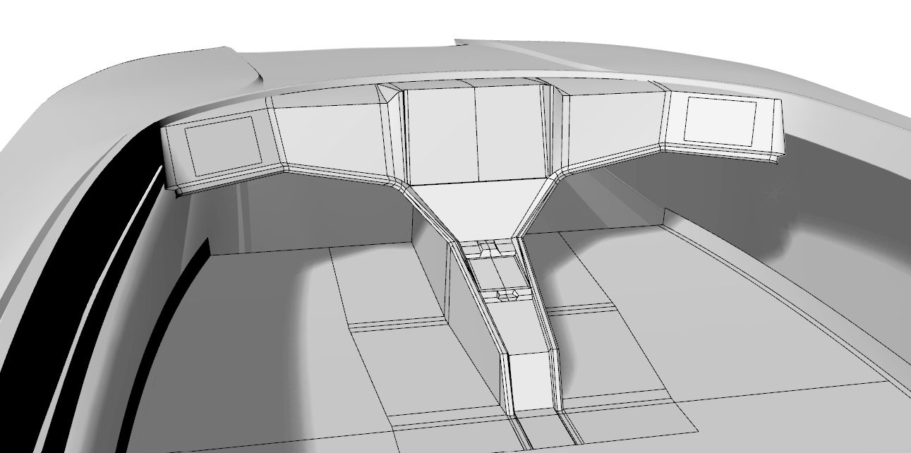 CAD body kit and dash design