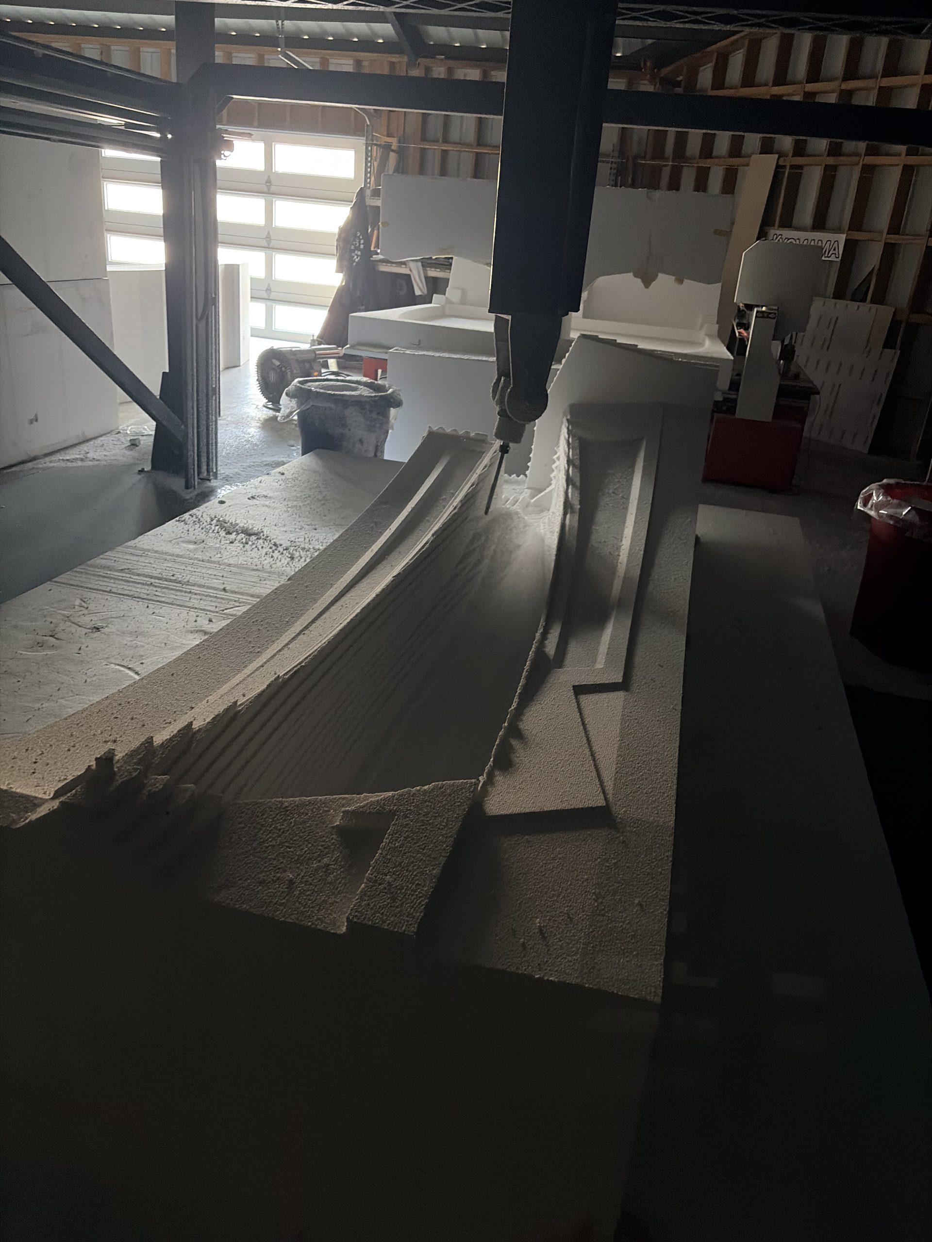 CNC side pod
