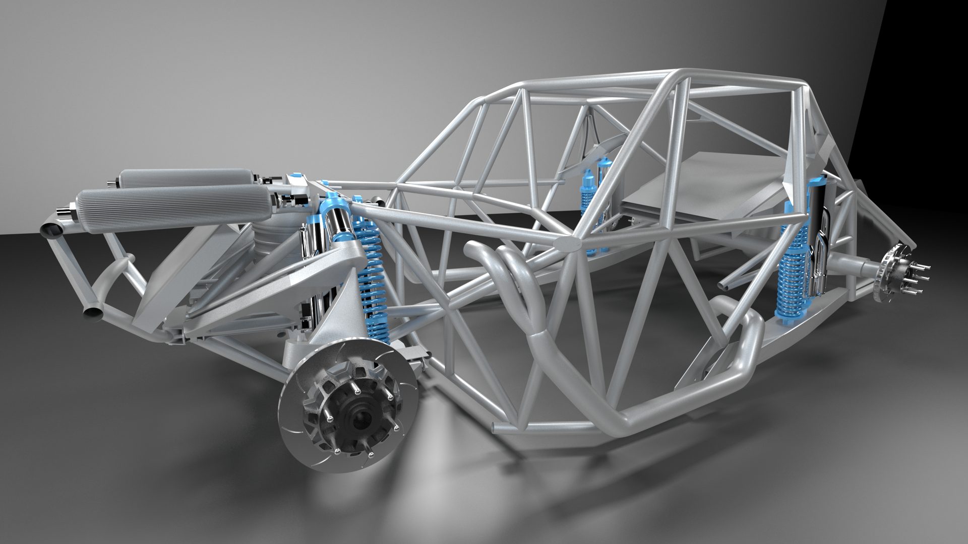 Chassis 3D rendering